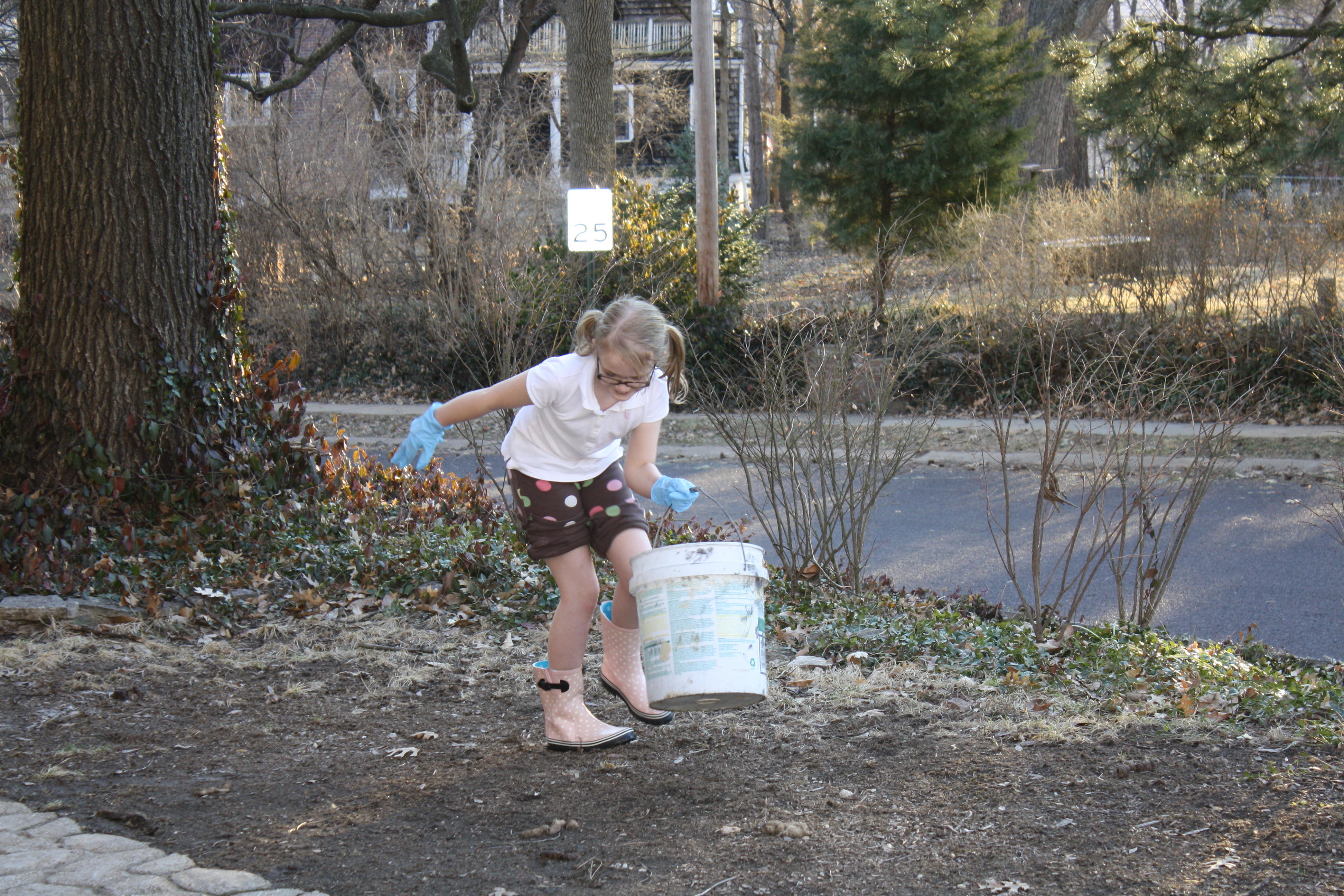 2011-02_18 Jane Cleaning up the yard.jpg
